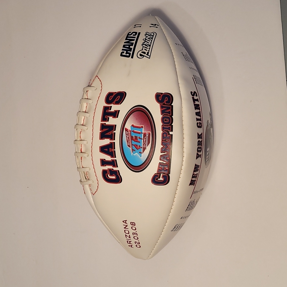 2008 NFL New York Giants Super Bowl XLII Limited Edition Football